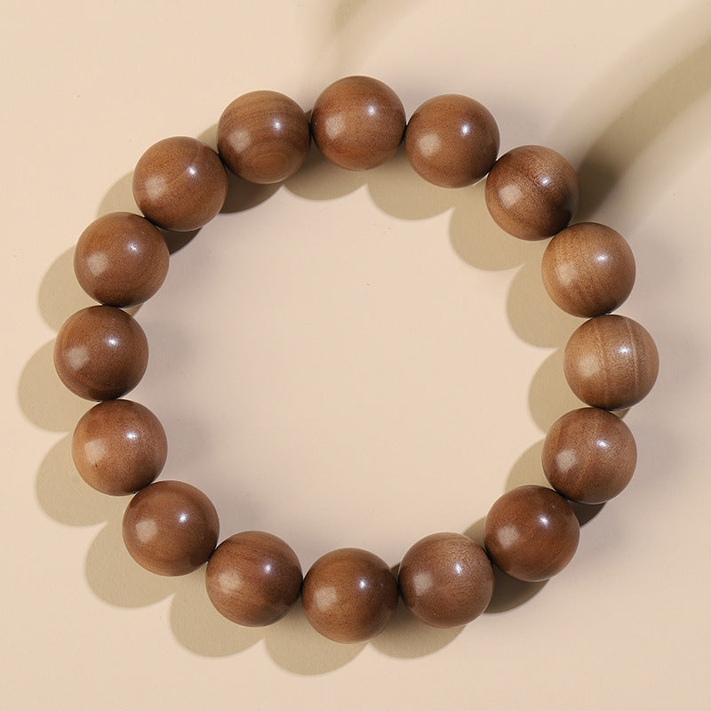 Indian Old Mountain Sandalwood Prayer Bead Bracelet