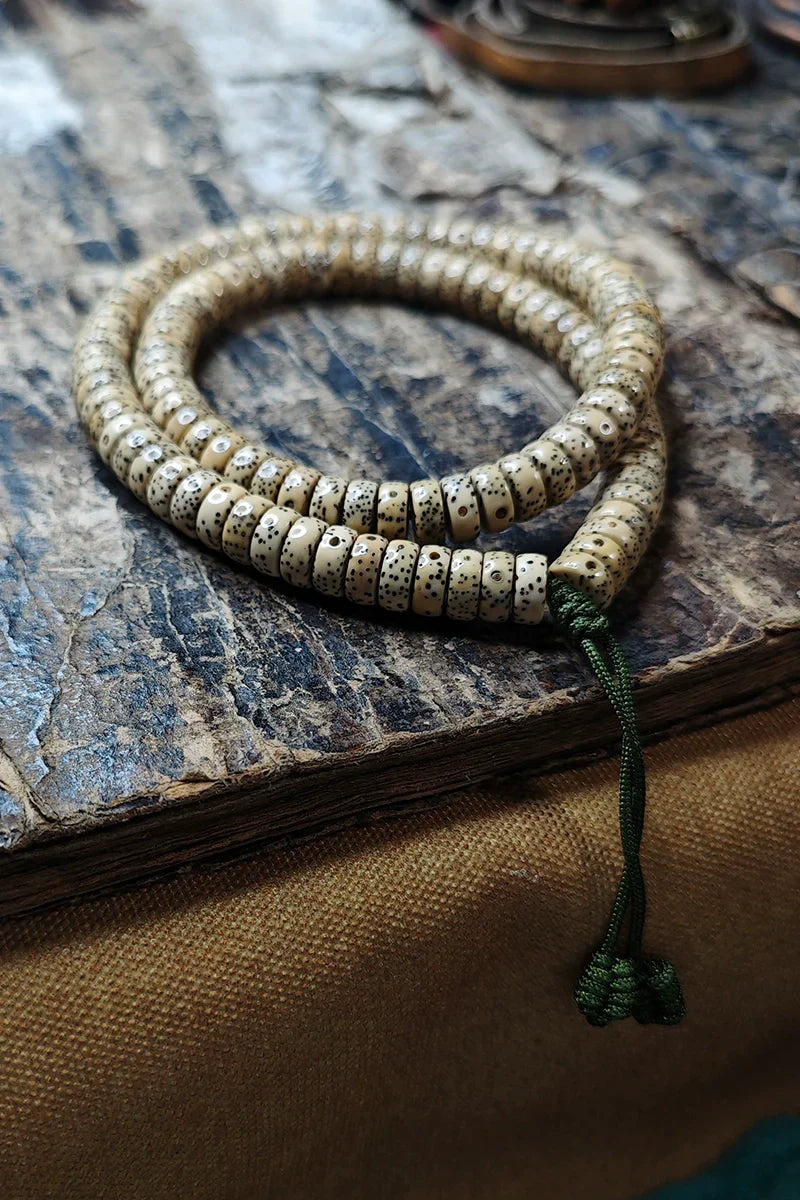 Buddha3bodhi Star and Moon Bodhi 108 Rosary Mala beads