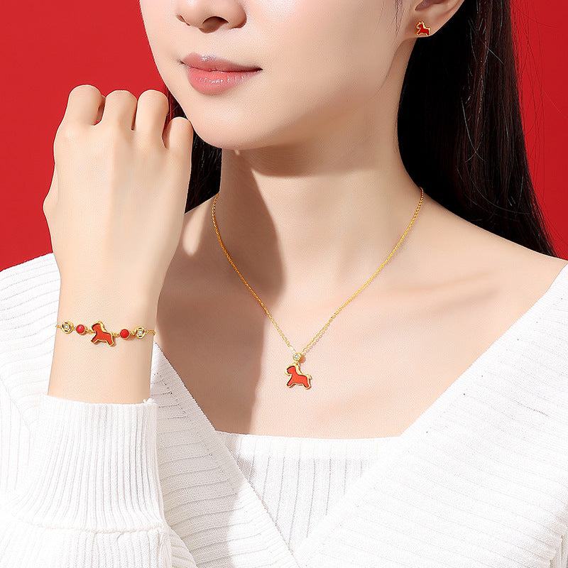 Year of the Horse Wear FengShuiry - Necklace, Bracelet, Earrings, Perfect Gift For Women