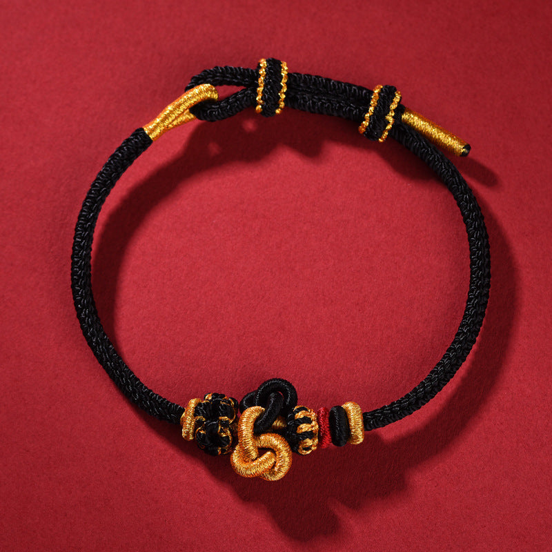 Handmade Zodiac Year Red String Bracelet – Wish Fulfillment Symbol