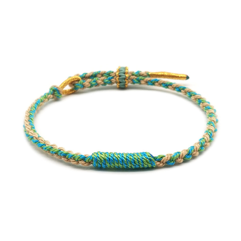 Lucky Red String Bracelet for Your Zodiac Year – Braided Multicolor Thread Bracelet