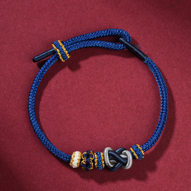 Lucky Red String Bracelet for the Zodiac Year – Wealth, Fortune & Blessing Charm