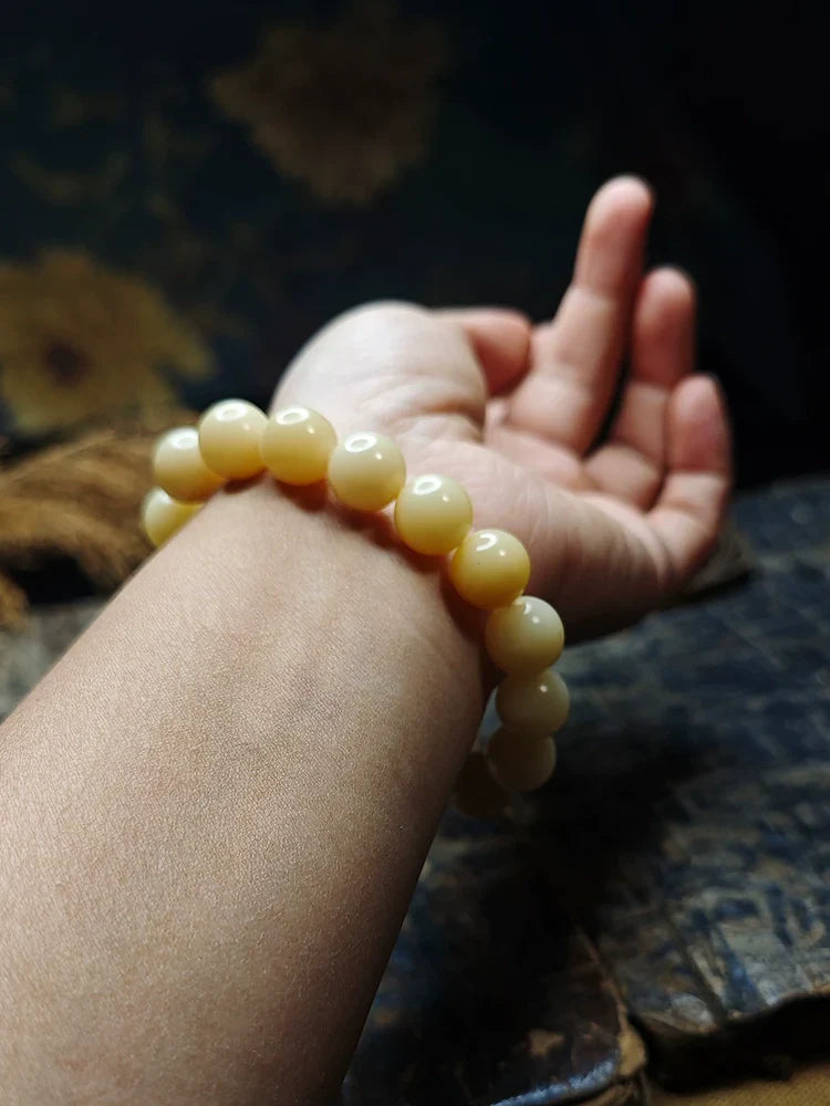 Handcrafted Beaded Bracelet for Calm and Stress Relief