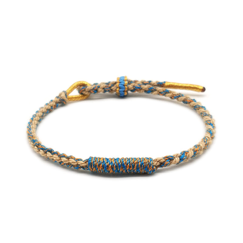 Lucky Red String Bracelet for Your Zodiac Year – Braided Multicolor Thread Bracelet