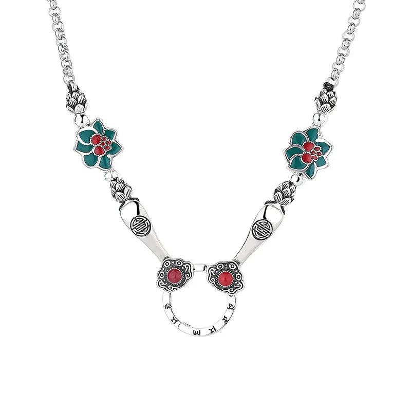 Lotus & Ruyi Harmony Necklace