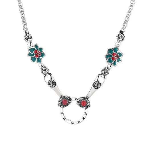 Lotus & Ruyi Harmony Necklace