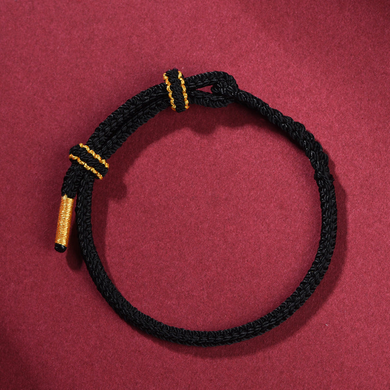 Year of the Fire Horse 2026 Lucky Red String Bracelet –Good Fortune Charm