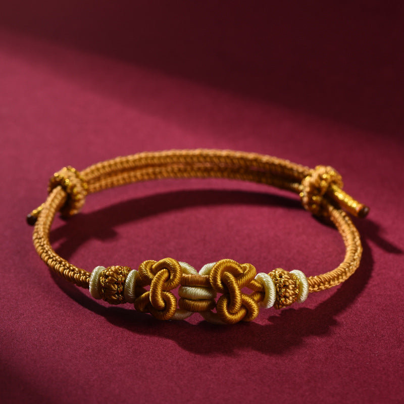 Year of the Fire Horse 2026 Red String Bracelet – Zodiac Birth Year Lucky Charm