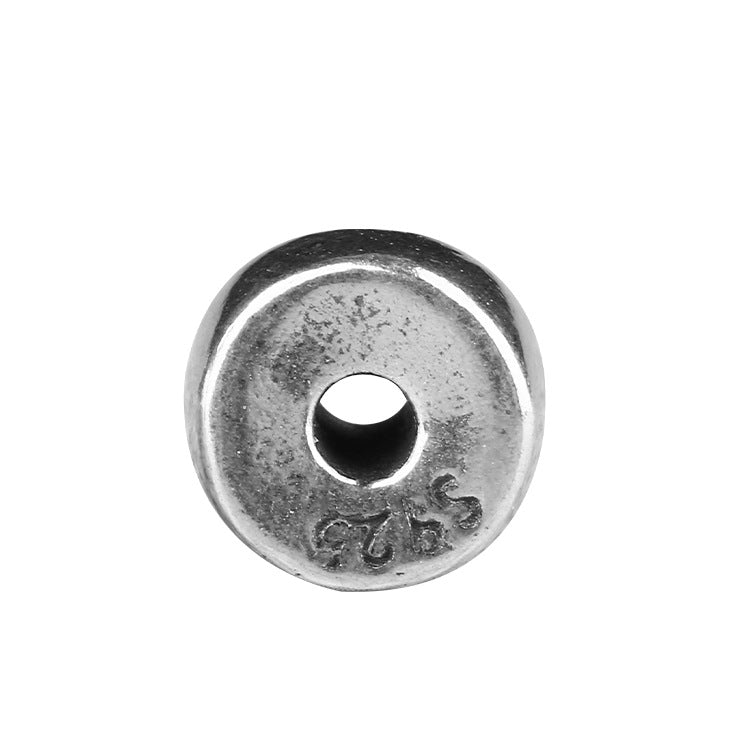 Buddha3bodhi S925 Silver Angled-Cut Tibetan Spacer Bead