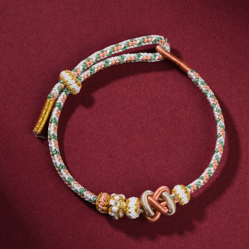 Lucky Red String Bracelet for the Zodiac Year – Wealth, Fortune & Blessing Charm