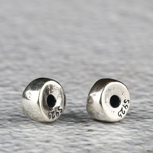 Buddha3bodhi S925 Silver Angled-Cut Tibetan Spacer Bead