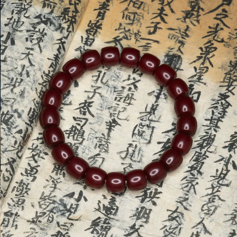 Red Bodhi Bracelet Energizing Meditation  Beads