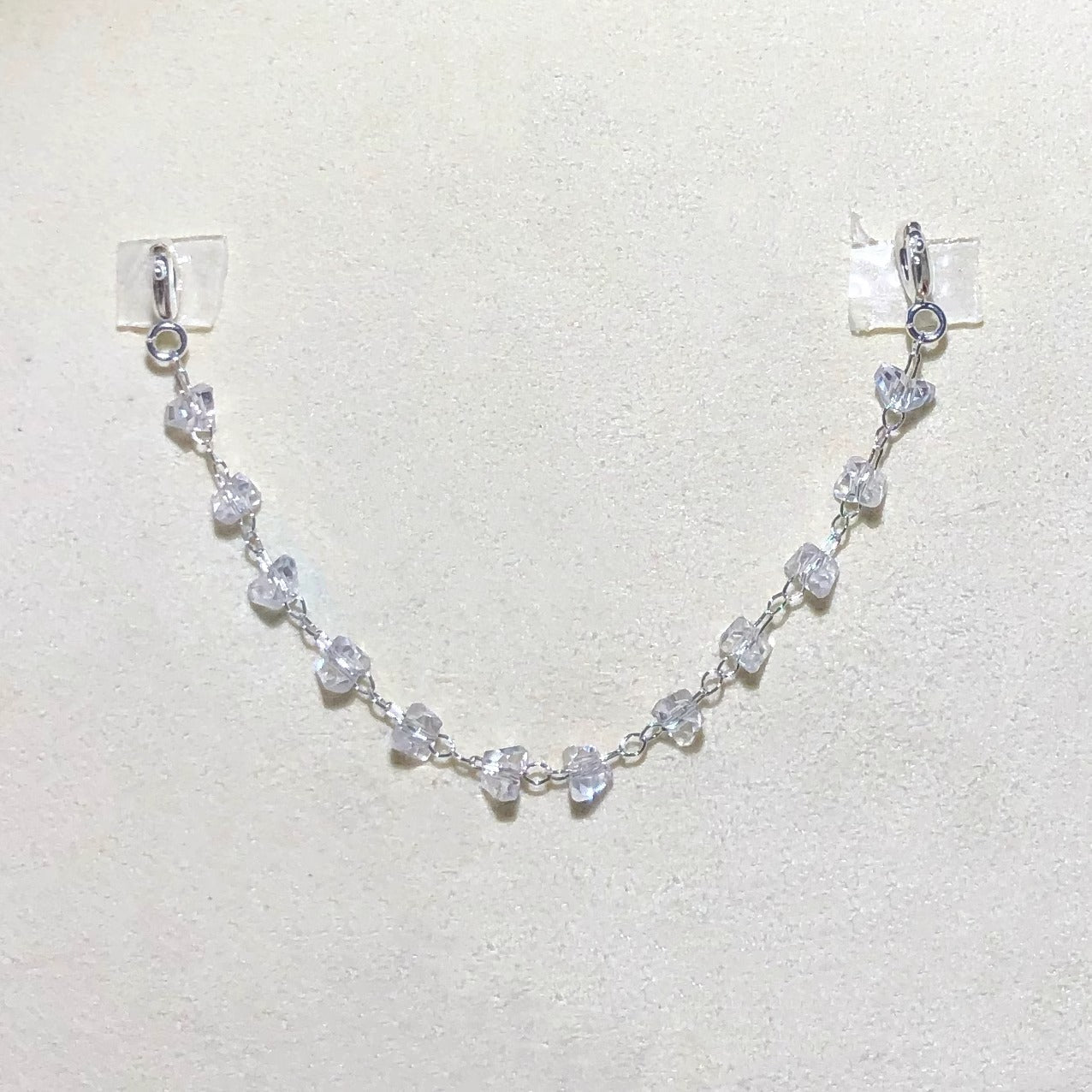Alloy Open Link Extension Chain for DIY Crystal Jewelry Making