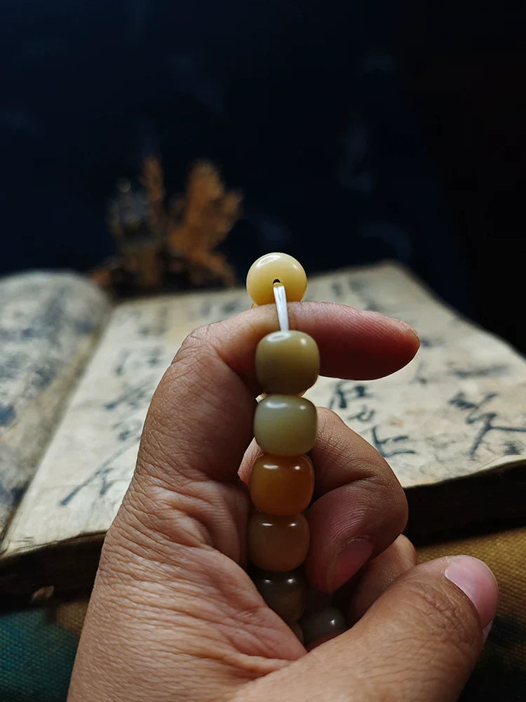 Bodhi Root Bracelet  Beads for Focus and Calm