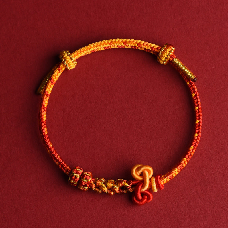 Handmade Red String Birth Year Bracelets for Couples – Zodiac Luck & Protection Bands