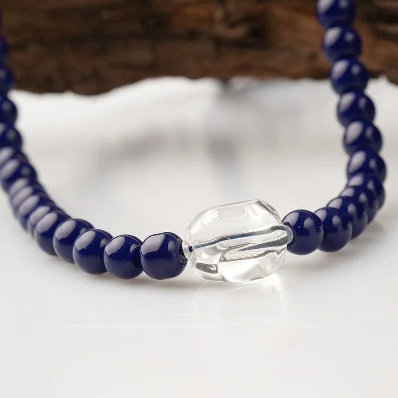 Buddha3bodhi 8mm Lapis Lazuli Bracelet 108 Bead Mala High Quality Prayer Beads