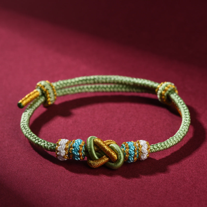 Handcrafted Red Rope Bracelet for Couples – Good Luck & Fortune Amulet Gift