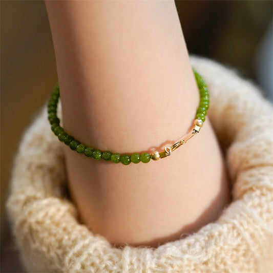 Buddha3bodhi Natural Chalcedony DIY Design Fashionable Women's Bracelet