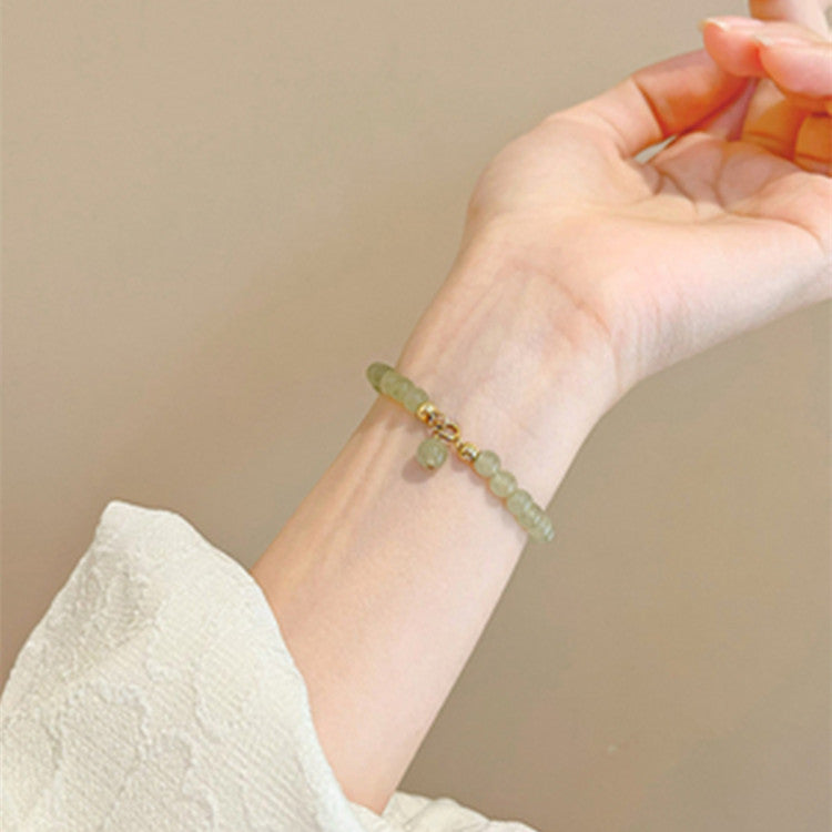 Buddha3bodhi Natural Hetian Jade Beaded Bracelet for Women