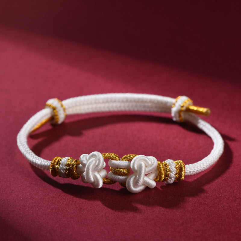 Year of the Fire Horse 2026 Red String Bracelet – Zodiac Birth Year Lucky Charm
