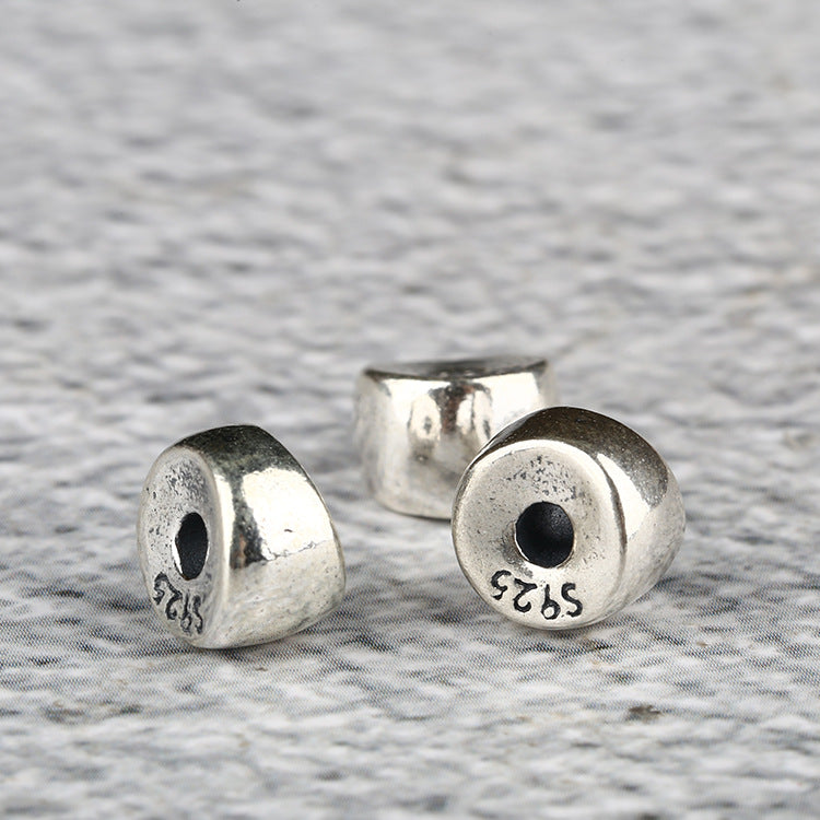 Buddha3bodhi S925 Silver Angled-Cut Tibetan Spacer Bead