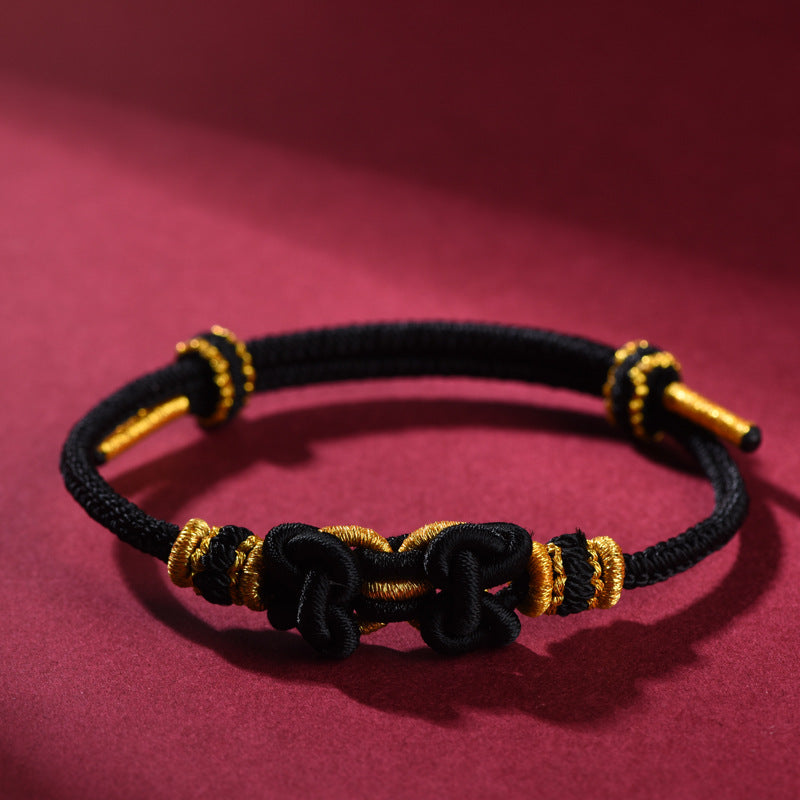 Year of the Fire Horse 2026 Red String Bracelet – Zodiac Birth Year Lucky Charm