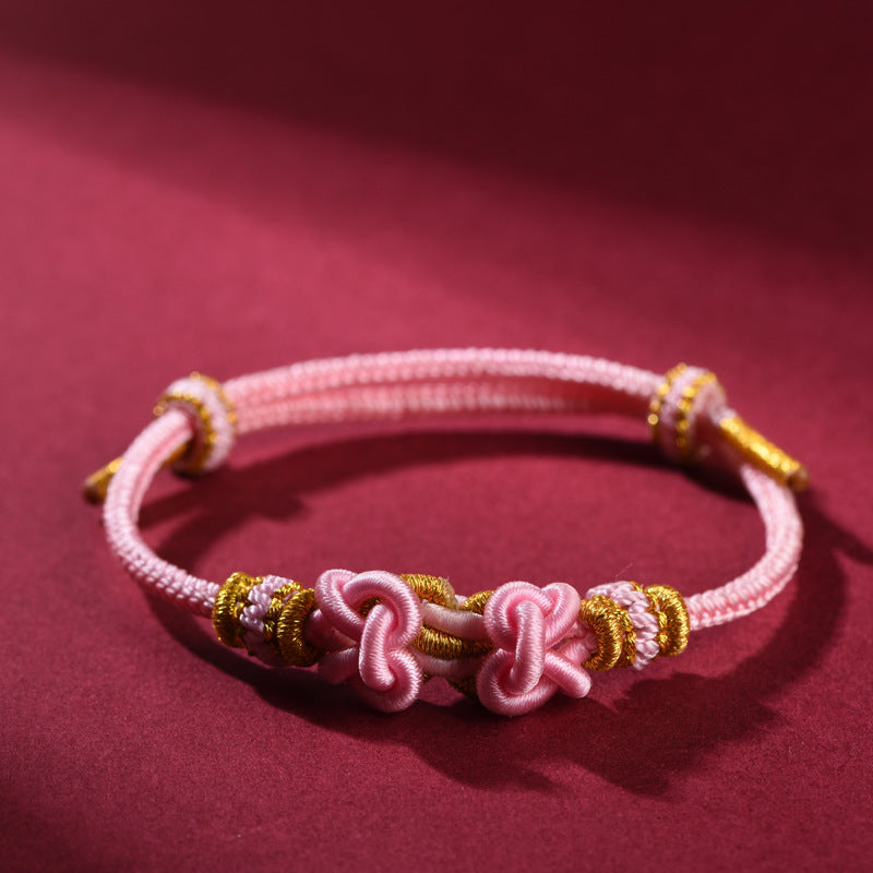 Year of the Fire Horse 2026 Red String Bracelet – Zodiac Birth Year Lucky Charm