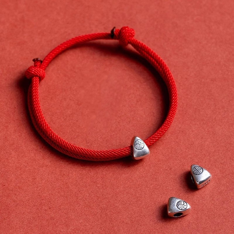 Buddha & Karma Red String Fu Lucky Bracelet
