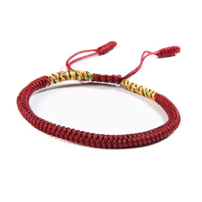 Buddha & Karma Tibetan Handmade Knot Bracelets - For Security