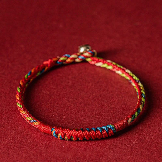 Wear FengShui Handmade Five Color Thread Protection Bracelet