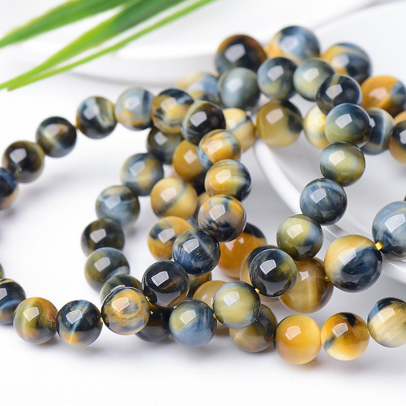 Wear FengShui Tiger Eye Protection Courage Strength Bracelet