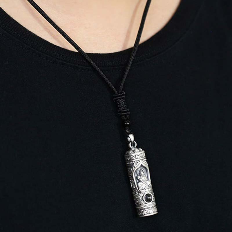 Wear FengShui Chinese Zodiac Natal Buddha Projection Prosperity Necklace Pendant
