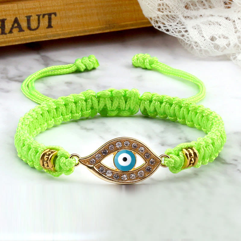 Wear FengShui Evil Eye Keep Away Evil Spirits String Bracelet