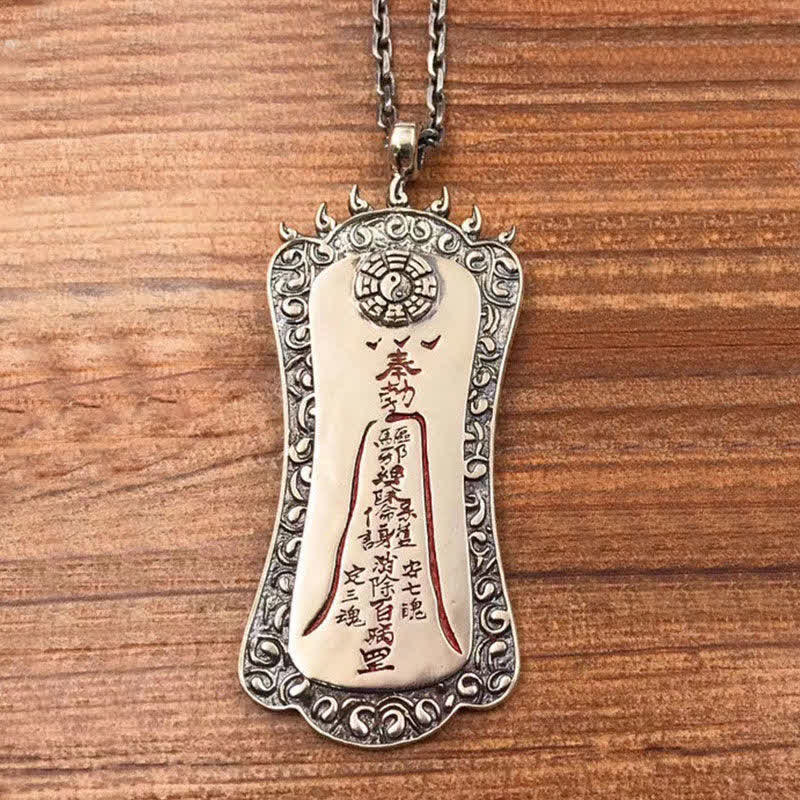 Wear FengShui FengShui Bagua PiXiu Cinnabar Balance Necklace Pendant