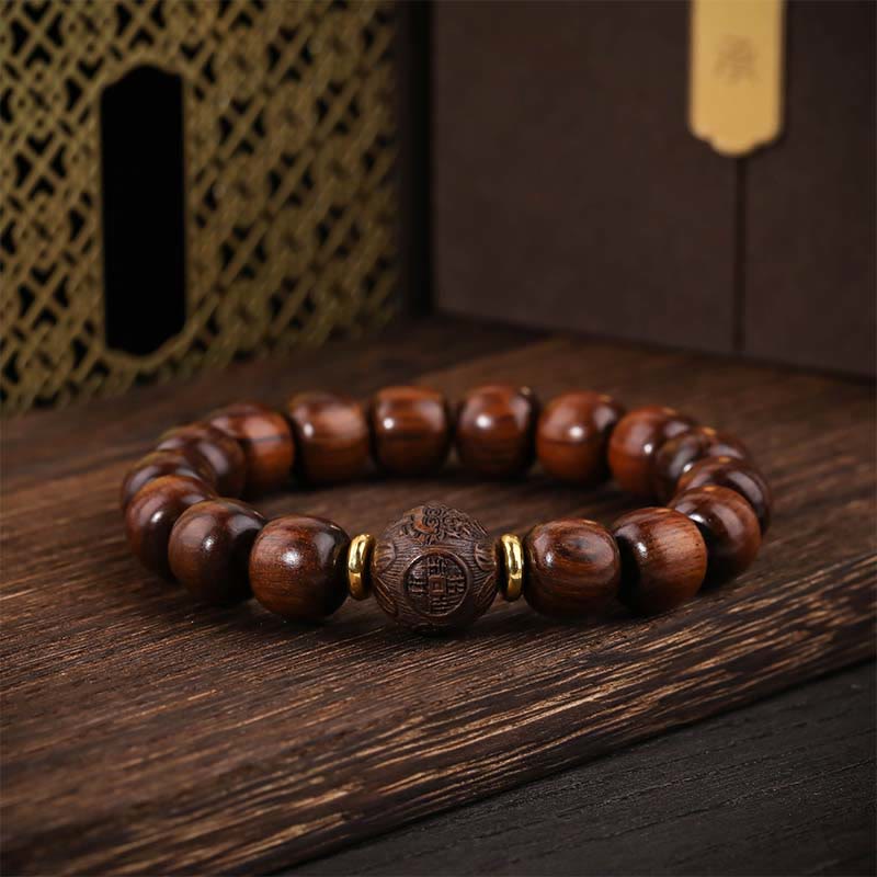 Wear FengShui Natural Rosewood Compassion Bracelet