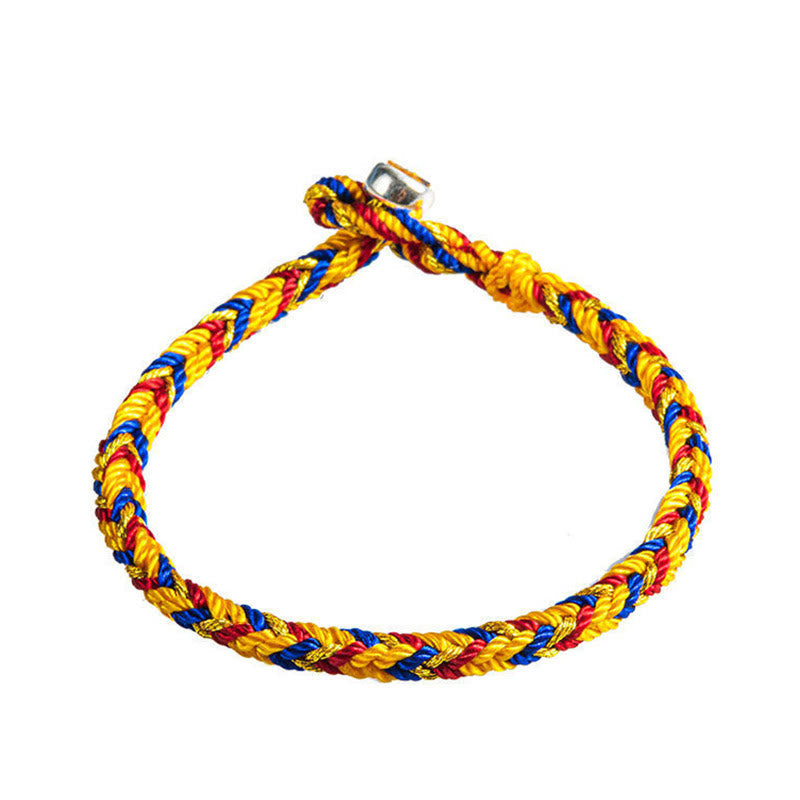 Wear FengShui "May you be safe and sound all year round" Lucky Multicolored Bracelet