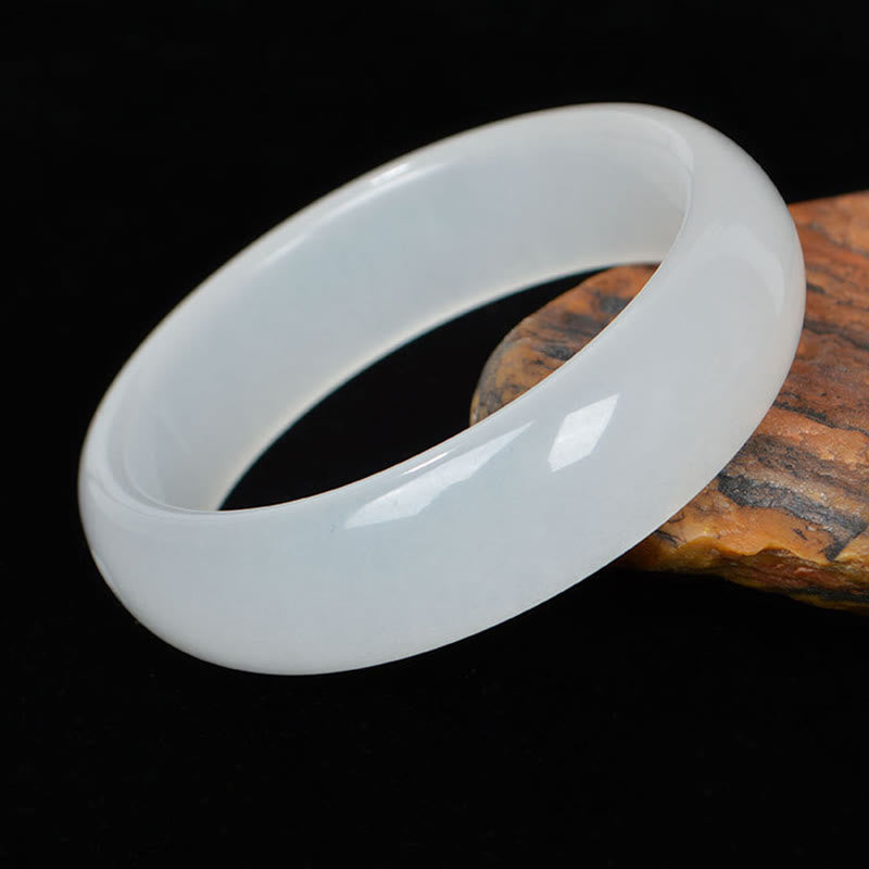 Wear FengShui Natural Golden Silk Jade Wealth Luck Bracelet Bangle