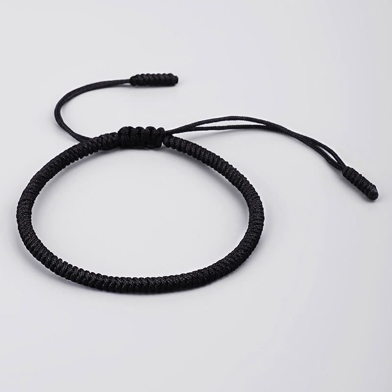 Wear FengShui Tibetan 3Pcs King Kong Knot Handcrafted Amulet Strength Bracelet