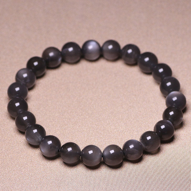 Wear FengShui Natural Moonstone Positive Love Beads Bracelet