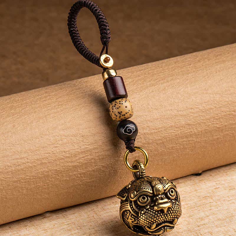 Wear FengShui PiXiu Wealth Copper Key Chain