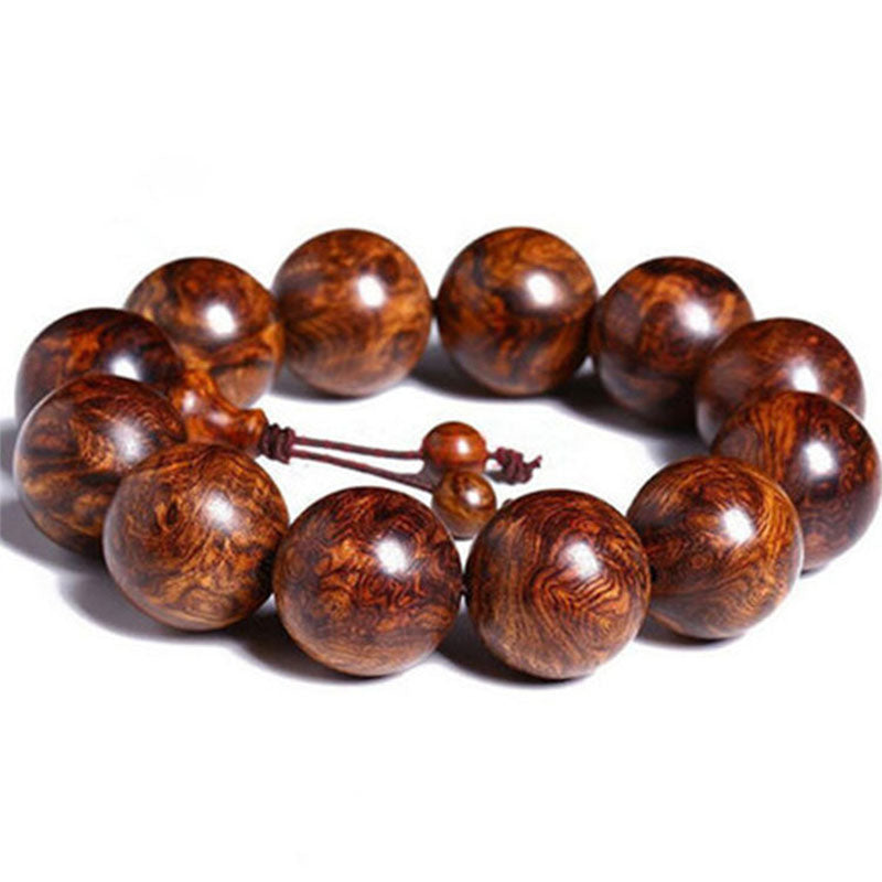 Wear FengShui Tibetan Rosewood Warmth Bracelet (Random Type)
