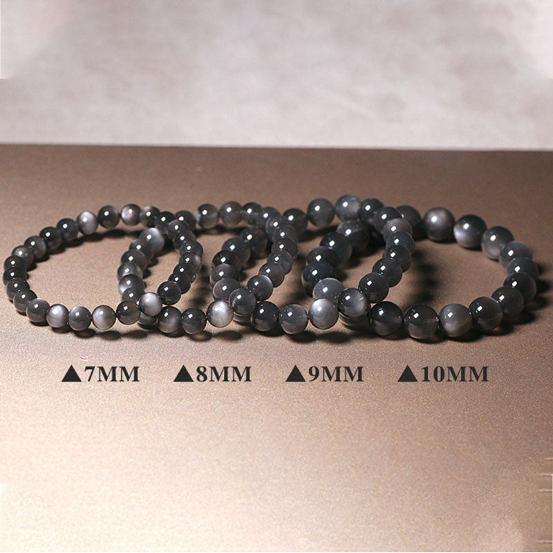 Wear FengShui Natural Moonstone Positive Love Beads Bracelet