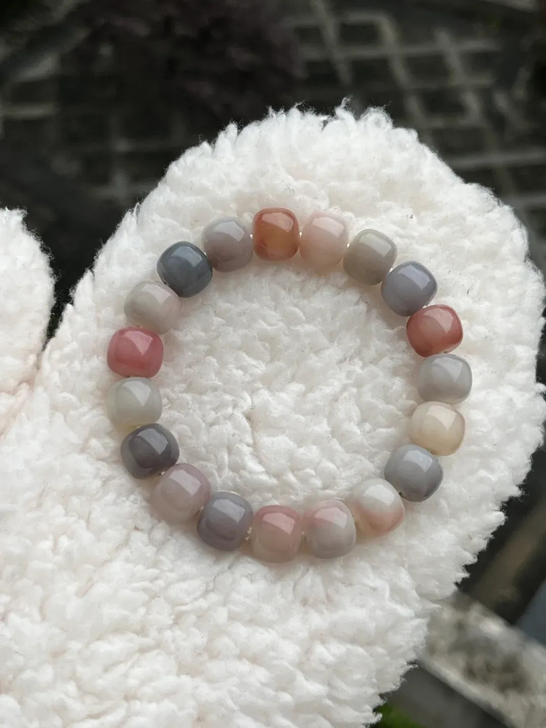 Dreamy Pink-Purple Bodhi Bracelet for Daily Peace 13mm