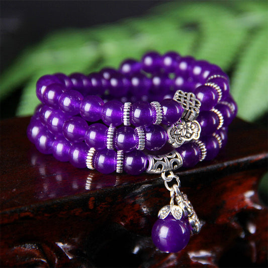 Wear FengShui The Amethyst Pixiu Wealth Bracelet