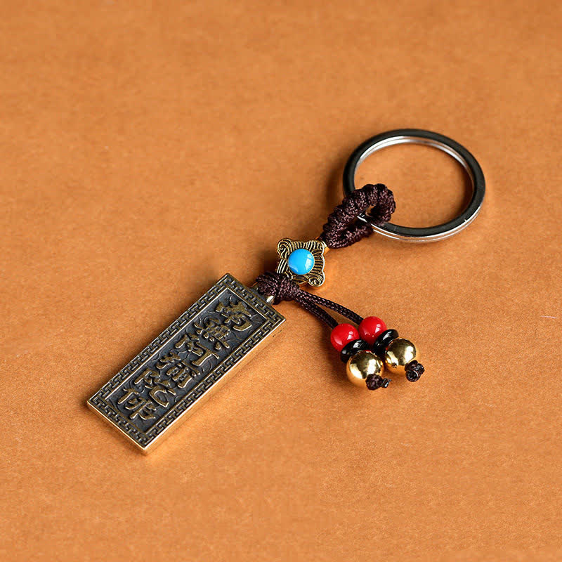Wear FengShui Namo Amitabha Peace Blessing Keychain