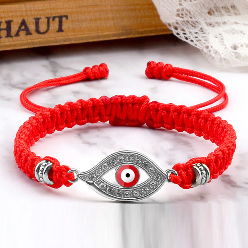 Wear FengShui Evil Eye Keep Away Evil Spirits String Bracelet