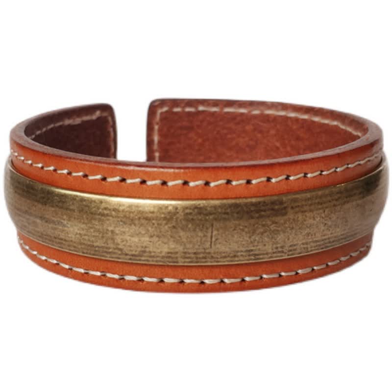 Wear FengShui 2Pcs Om Mani Padme Hum Dragon Phoenix Copper Leather Peace Cuff Bracelet Bangle