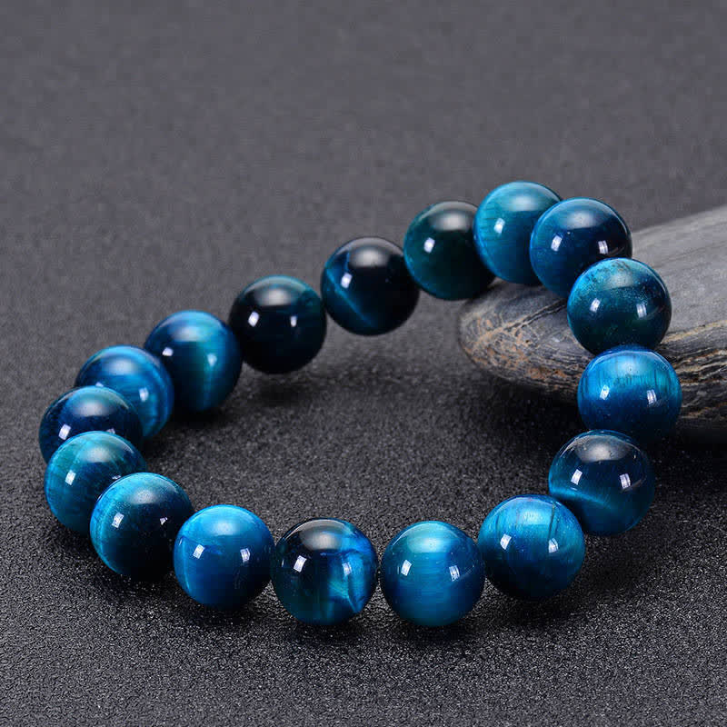 Wear FengShui Blue Tiger Eye Protection Bracelet