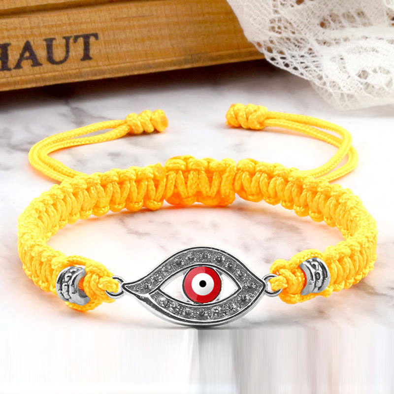 Wear FengShui Evil Eye Keep Away Evil Spirits String Bracelet