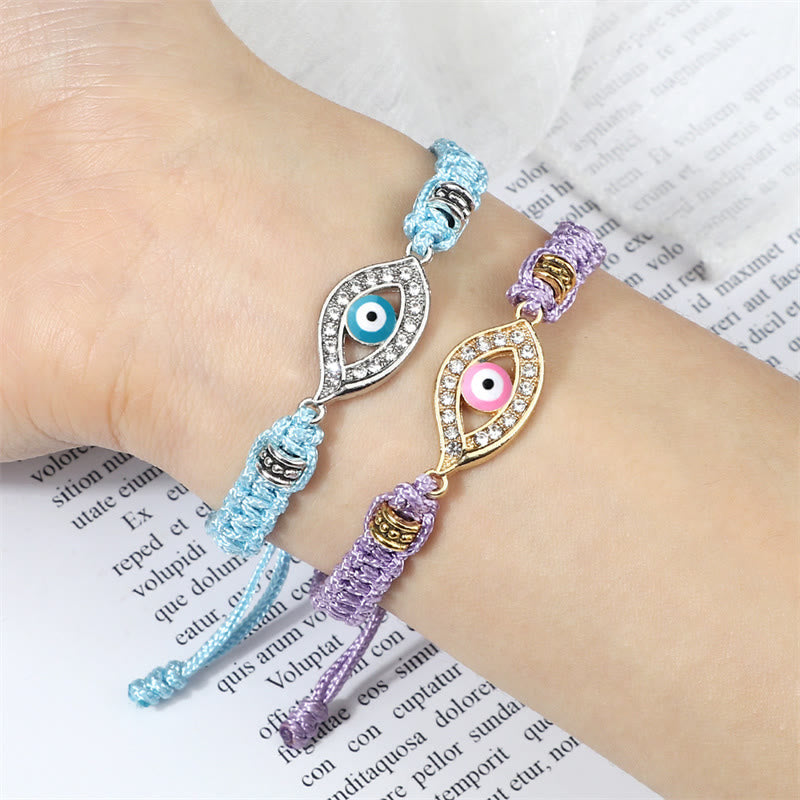 Wear FengShui Evil Eye Keep Away Evil Spirits String Bracelet